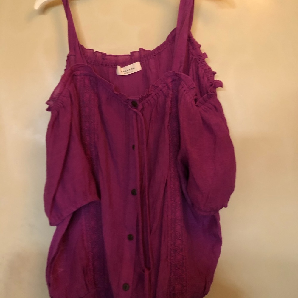Violet blouse
